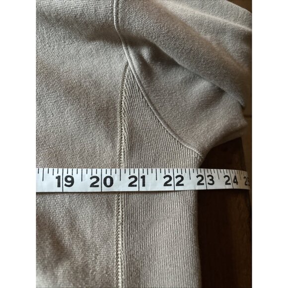 Men’s Athletic Champion Apparel Tan Embroidered Hoodie Size Medium - Picture 6 of 7